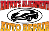 Brown’s Alignment , Brake, and Auto Repair Logo
